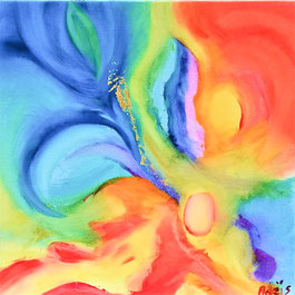 Tableau de guérison 9 (30x30cm)