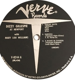 DIZZY GILLESPIE & MARY LOU WILLIAMS AT NEWPORT