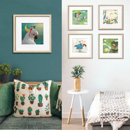 Edition d'illustrations en tirages limités de Timeliot