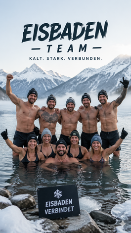 Eisbaden verbindet