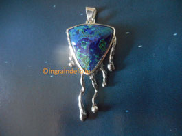 Pendentif azurite