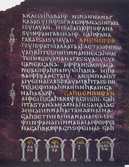 Codex Argentus gotische Bibel Übersetzung Wulfila