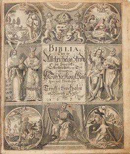 Charles XI Bible 1674 online Rådsbibeln
