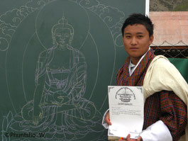 Bhutanese Traditional Painter- Phuntsho Wangdi