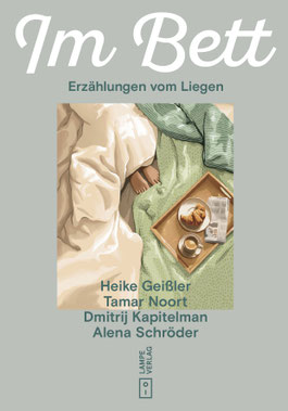 Auf dem Cover von "Im Bett" sind Decken und ein Frühstückstablett.