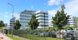 Immeubles Dassault Systèmes à Vélizy-Villacoublay.