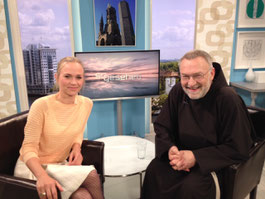 Annett Fleischer und Bruder Paulus