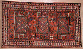 Turkmène Khorassan Iran 1,80 x 1,03 m