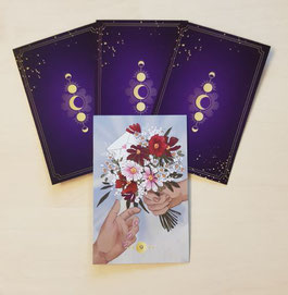 Lenormand Orakel Karte - Die Blumen