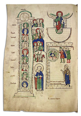 Universitätsbibliothek Heidelberg, Scivias, f°176v, XIIe s.