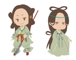 神様のイラスト