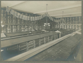 Kansas Historical Society's newspaper stack room, Topeka, Kansas (Topeka: KSHS, 1903)
