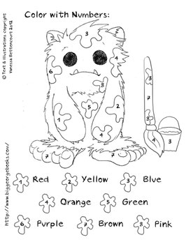 free esl worksheet download colors numbers