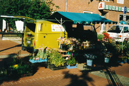 Wochenmarkt in Munster 1992