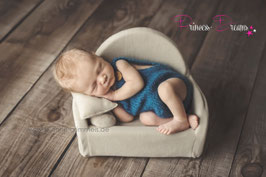 Mohair Overall für Newborn