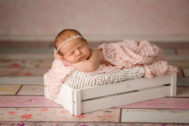 Babyfotografie Wrap mit Rüschen