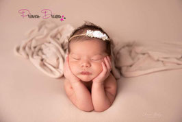 Natürliches Haarband für Babyshooting