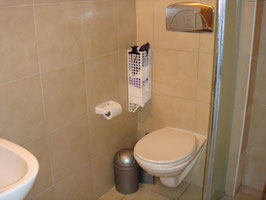 Salle de bain avec douche
