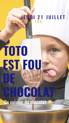 Cours de pâtisserie enfant à Cassis Tête à Toto