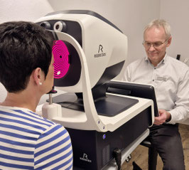 Biometrische Brillengläser mit DNEye Technologie