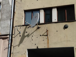 Immernoch Kriegsschaeden: Sarajevo