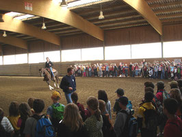 Reitvorführung bei Grischa Ludwig