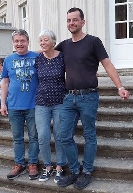 Rang 3: Walter; Rang 1: Evelyne; Rang 2: Thorsten