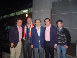 Manuel Vizcaíno, Fernando, José Castro, Víctor y Dani.