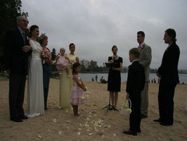 Hochzeit am Shelly Beach