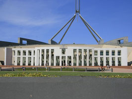 House of Parlament in Canberra