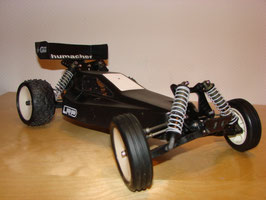 Schumacher Fireblade in der USA Version, tech. ok, gefahren, Kugellager, Slipper, neu aufgebaut