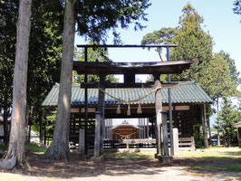 今井神社(長野県松本市)　今井兼平の館跡という。