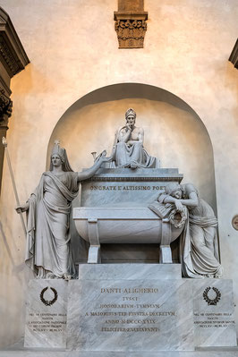 Cénotaphe de Dante, Florence, Italie