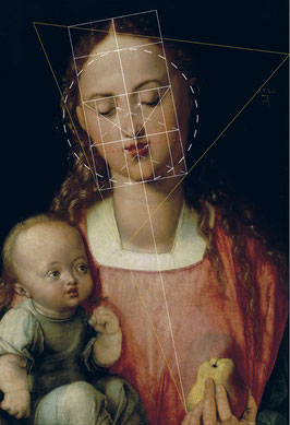 (Bild 27) Albrecht Dürer, Madonna mit der Birne, 1526, Öl auf Holz, 45 x 31 cm, Inv.Nr. 1890 no. 117, Galleria degli Uffizi / Florenz 