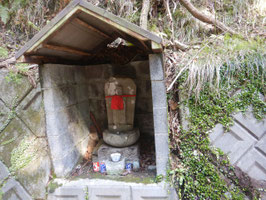 落合・縄地峠のお地蔵様