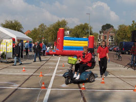 Rijden op het parcour