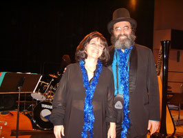 Nehama REUBEN & Shimon REUBEN. DUO REUBEN. harp & piano Concert Auditorium Boulogne Billancourt 2006