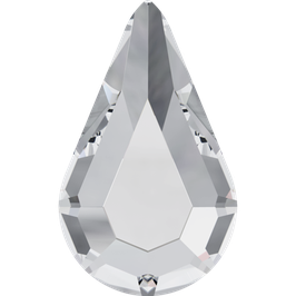 Swarovski 2300 Pisara Drop 001 Crystal Hotfix