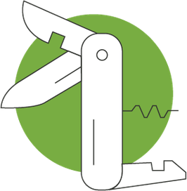 icona coltello svizzero