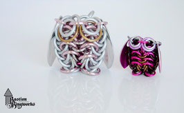 Pink Family of Owls