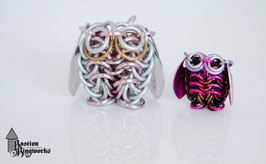 A set of Pink Owls, but lots of colors are available!