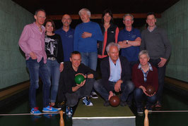 Gruppenbild Kegelabend 2015