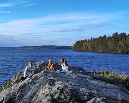 Von links: Frederik, Ricarda, Maria und Greta (Foto: Greta)