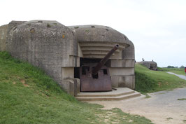 The battery of Longue-sur-mer, on the Normandy coast, was used in the filming of "The Longest Day". 