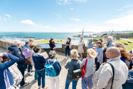 Visite couplée, juin 2017. © Mathieu Le Gall.