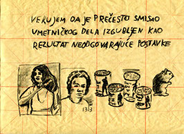 Šejma Fere, Postavka, litografija, 2012