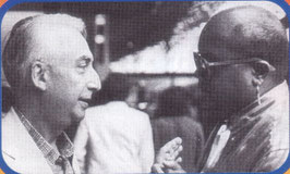 Roland Barthes (links) und Guy Cuevas– Von Jiemth (Eigenes Werk) [CC-BY-SA-3.0 (http://creativecommons.org/licenses/by-sa/3.0)], via Wikimedia Commons