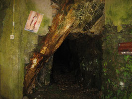 L'ingresso della miniera