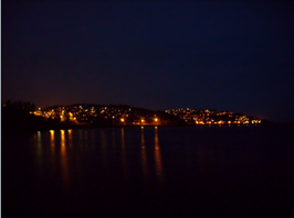 Narvik bei Nacht