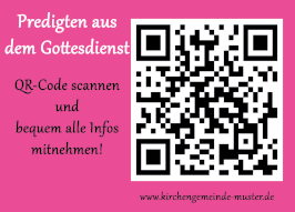 QR-Code Predigt